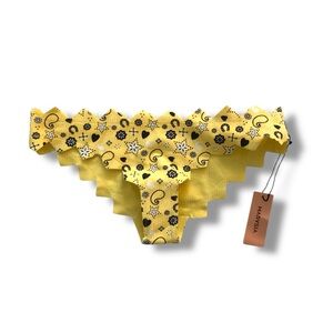 Marysia Swim Honolulu Zig Zag Bikini Bottoms Banana Bandana NWT Size Small